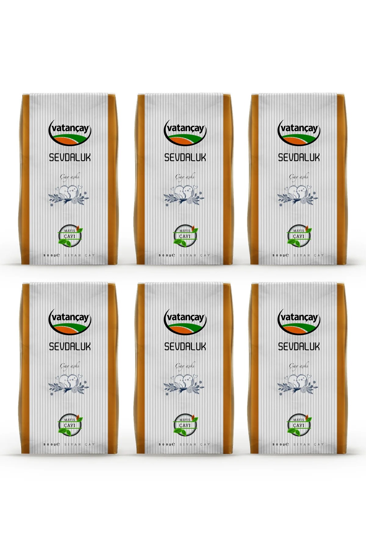 Avantajlı Çay Paket / 6 X 500 gr Sevdaluk Siyah Çay