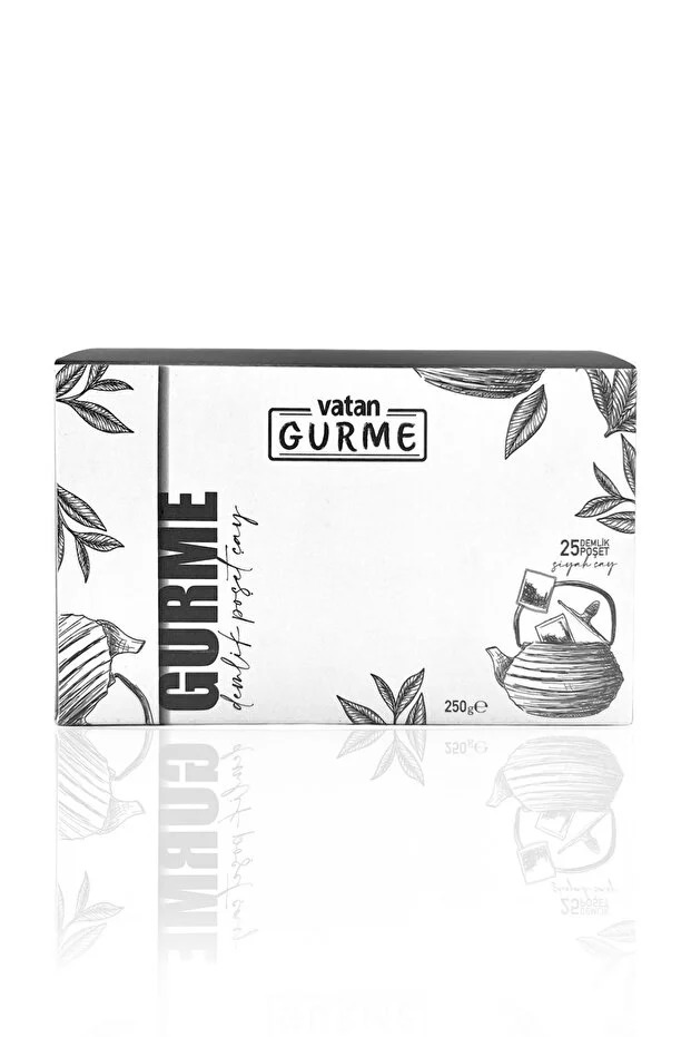 Gurme Demlik Poşet Siyah Çay 25x10grdemlik 250 gr